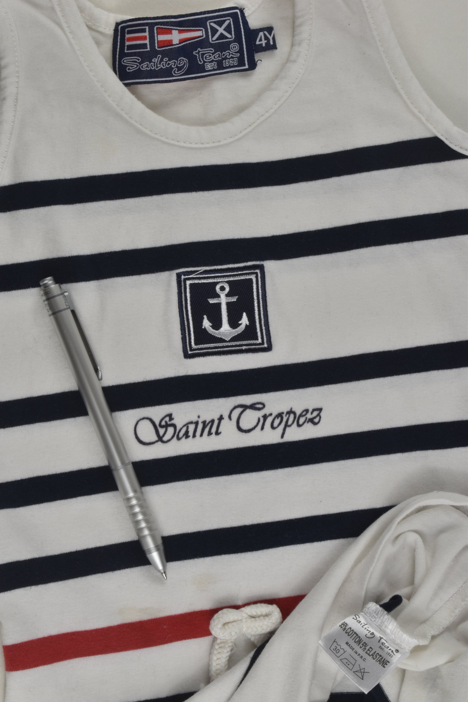 Sailing Team Size 4 Saint Tropez Dress