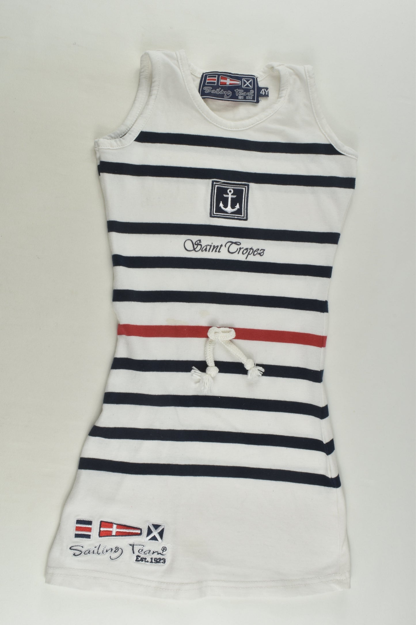 Sailing Team Size 4 Saint Tropez Dress