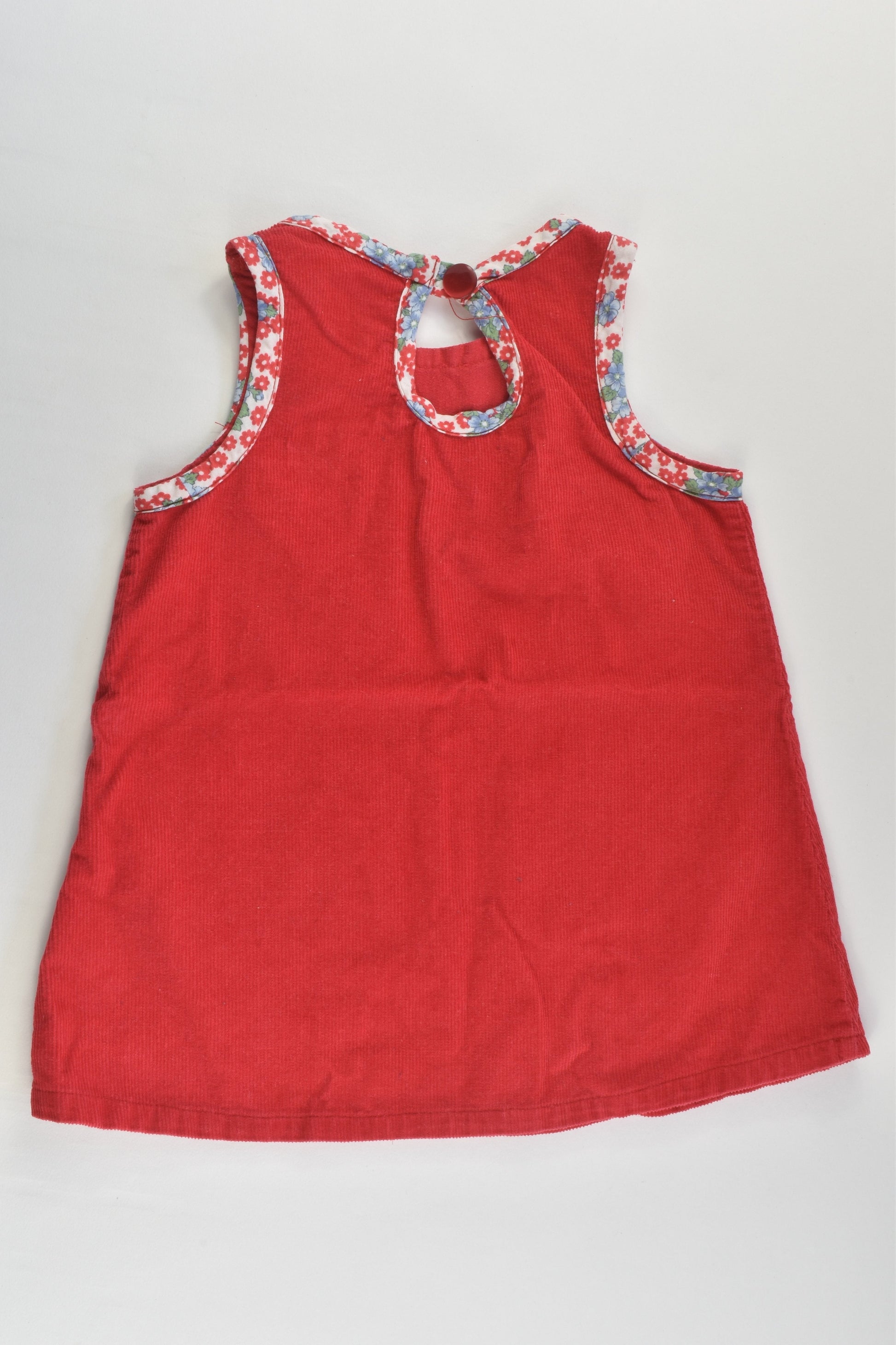 Sally C. (AU) Size 1 Handmade Cord Dress with Floral Details