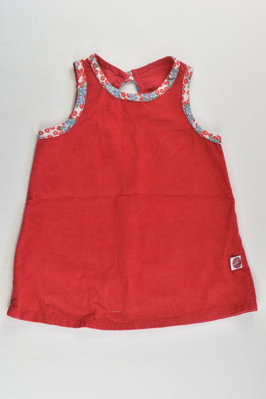 Sally C. (AU) Size 1 Handmade Cord Dress with Floral Details