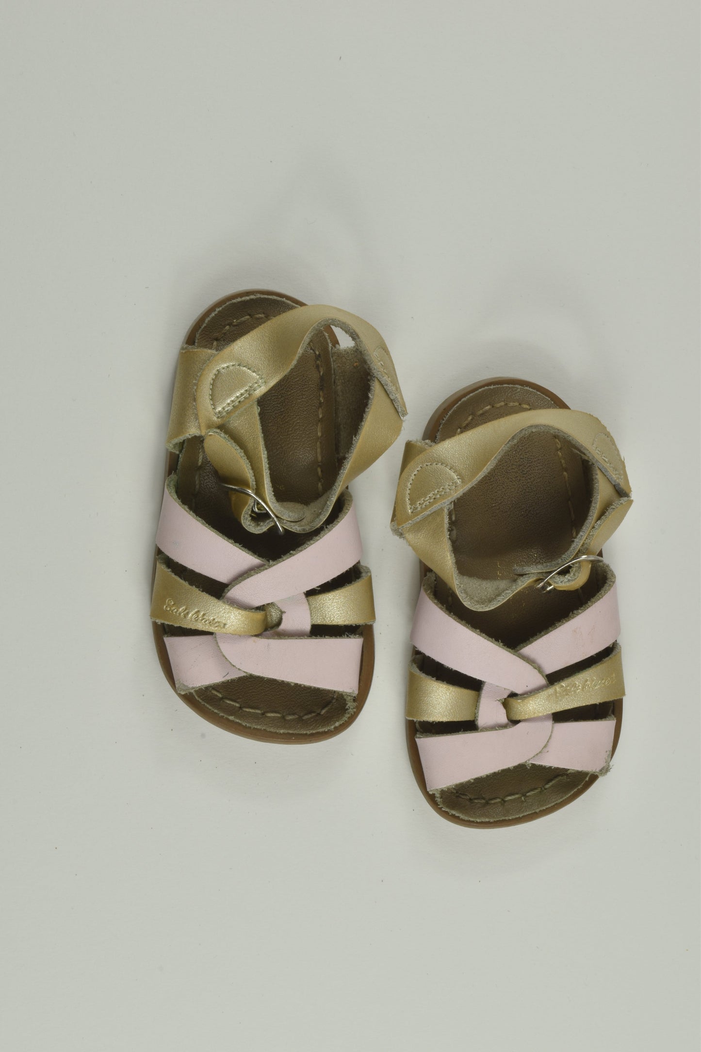 Saltwater Size 4 Leather Sandals