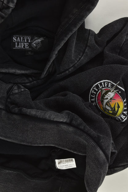 Salty Life Australia Size 12 Hooded Jumper