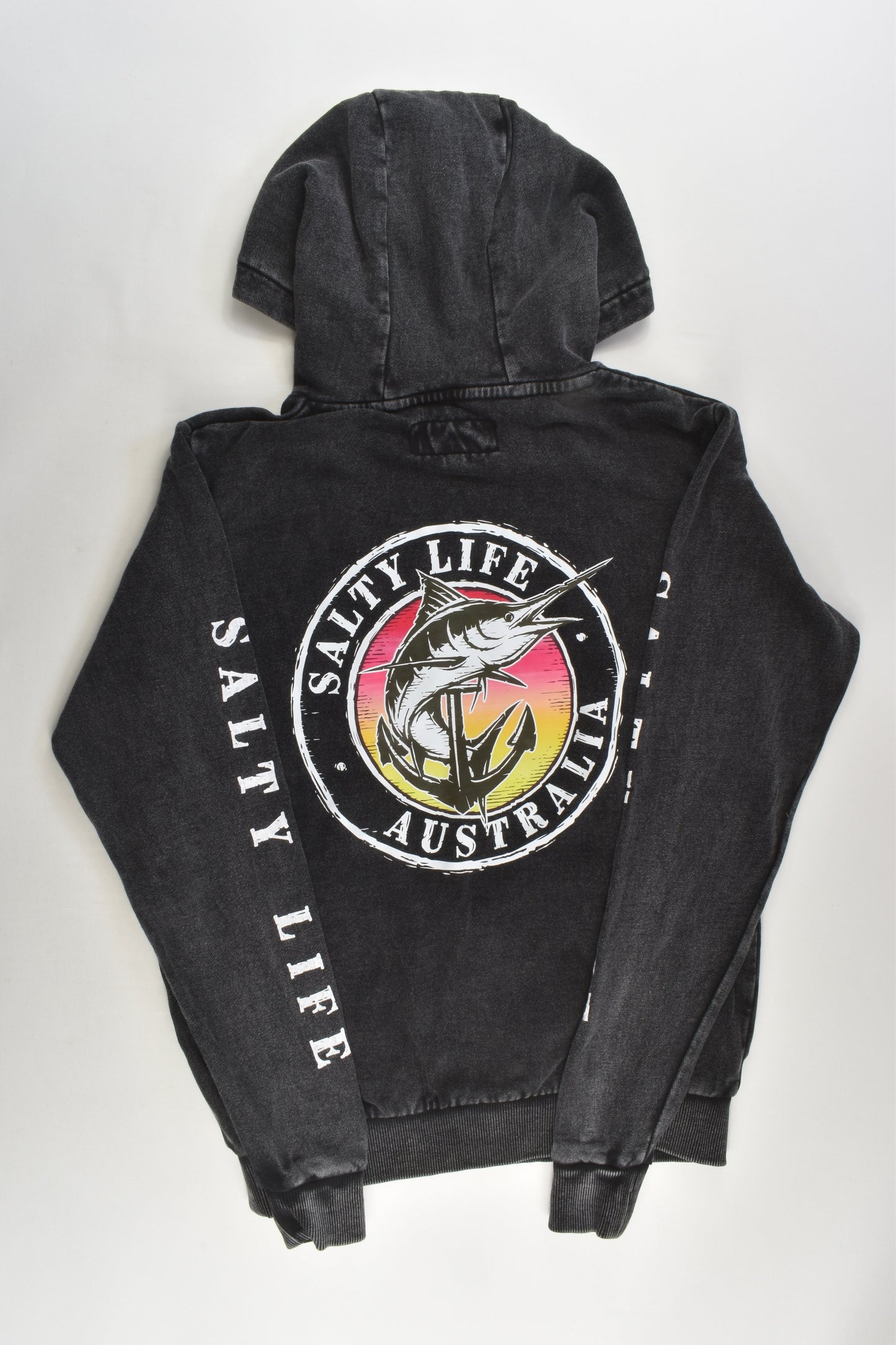 Salty Life Australia Size 12 Hooded Jumper