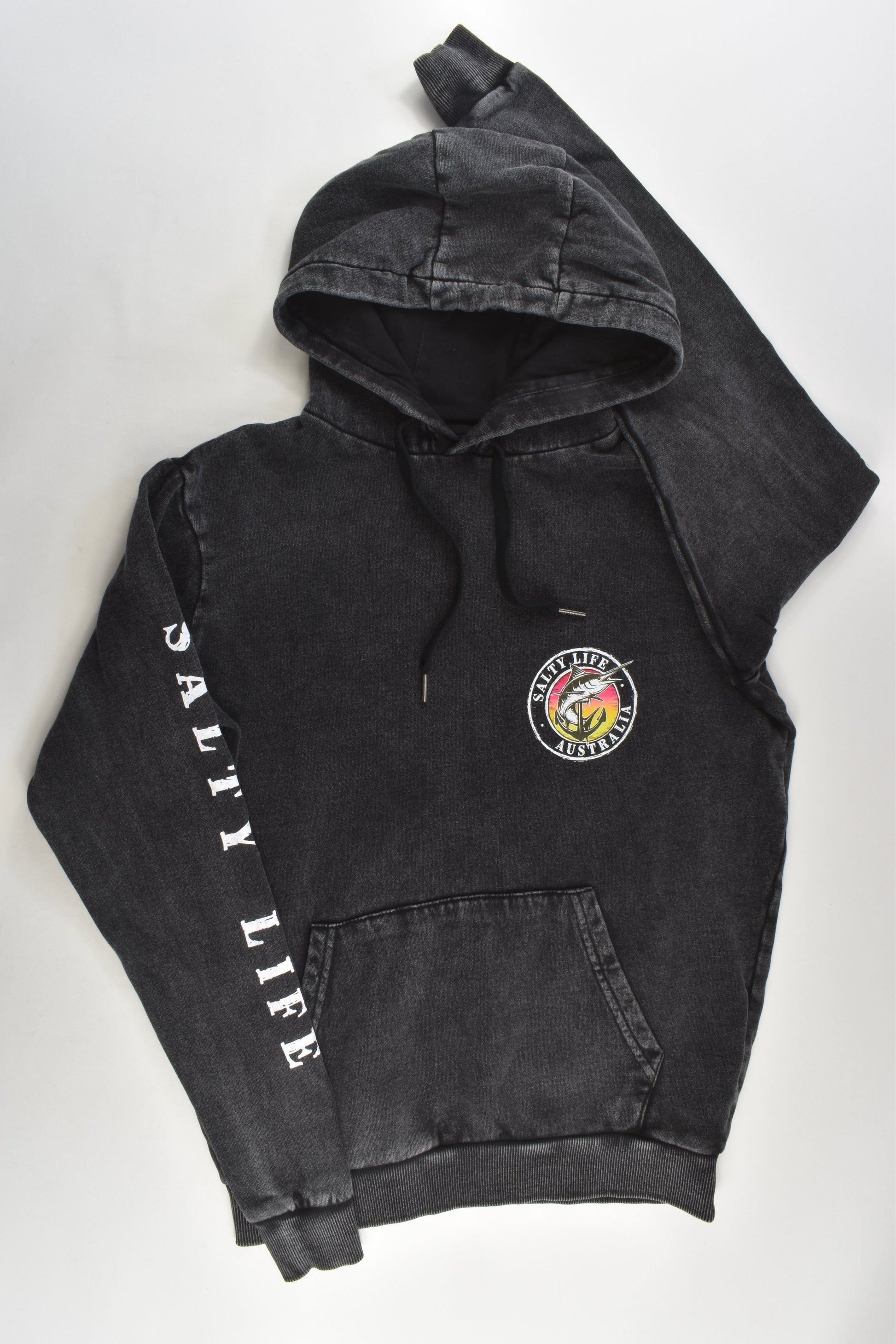 Salty Life Australia Size 12 Hooded Jumper