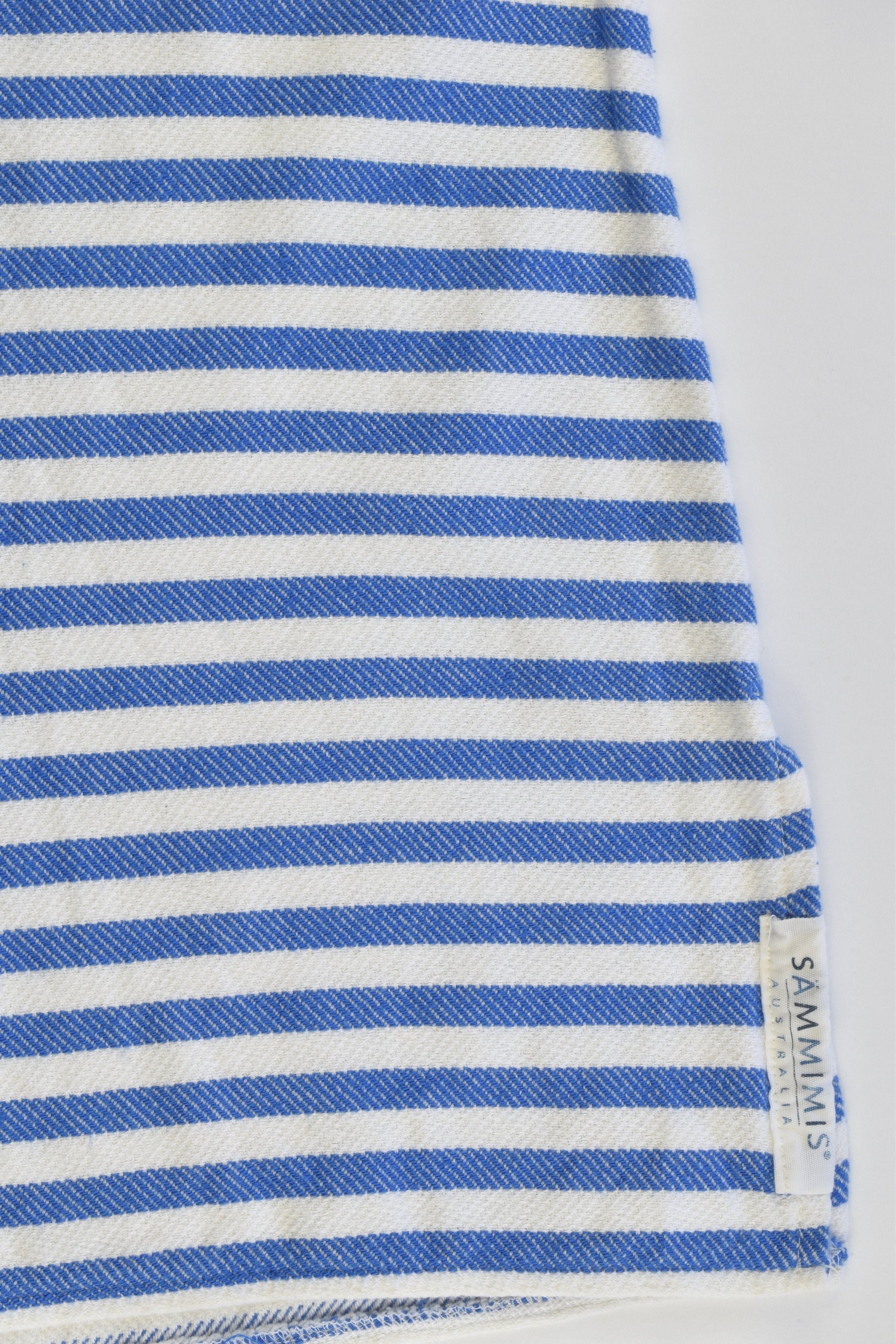 Sämmimis Australia Size S (2-5 years) AMALFI Kids Hooded Turkish Towel Royal Blue/White