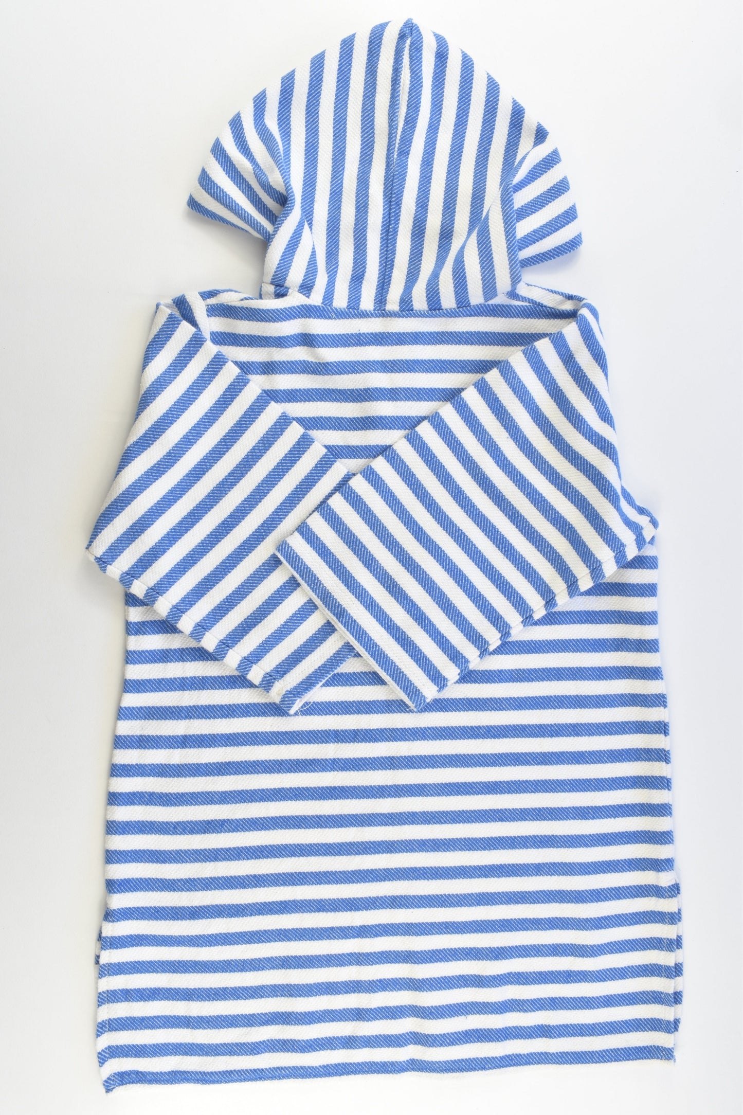 Sämmimis Australia Size S (2-5 years) AMALFI Kids Hooded Turkish Towel Royal Blue/White