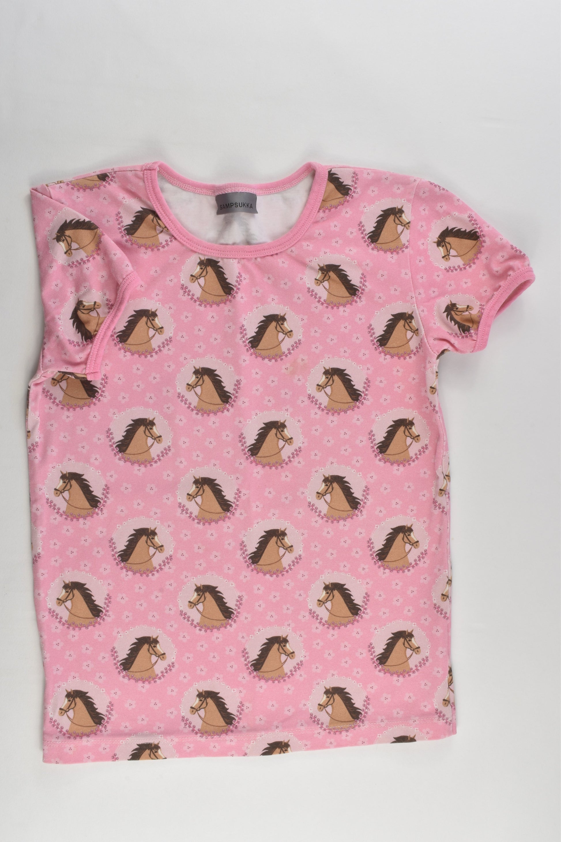 Sampsukka Size 6-7 (120 cm) Horse T-shirt