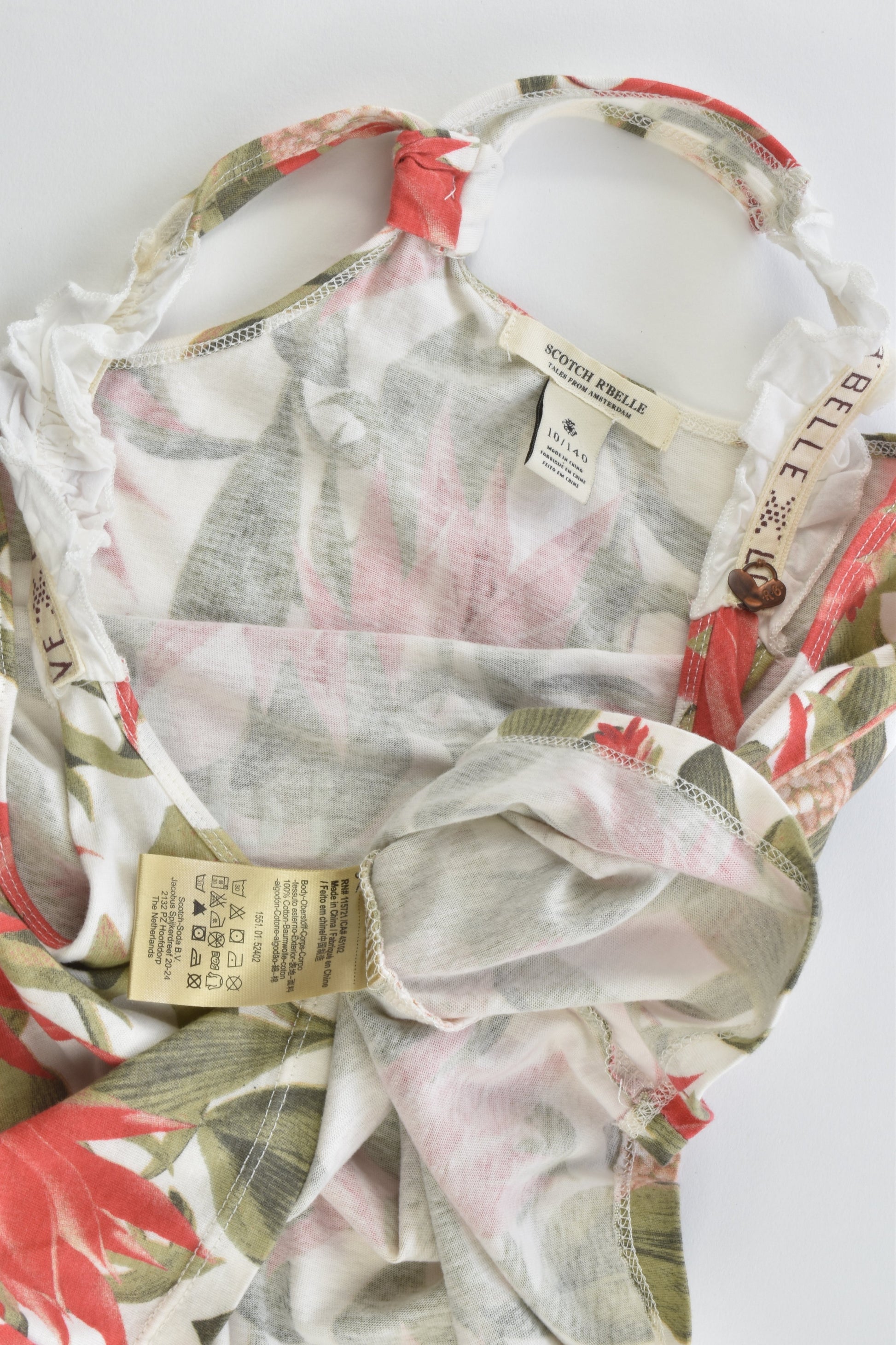 Scotch R'belle Size 10 (140 cm) Tank Top
