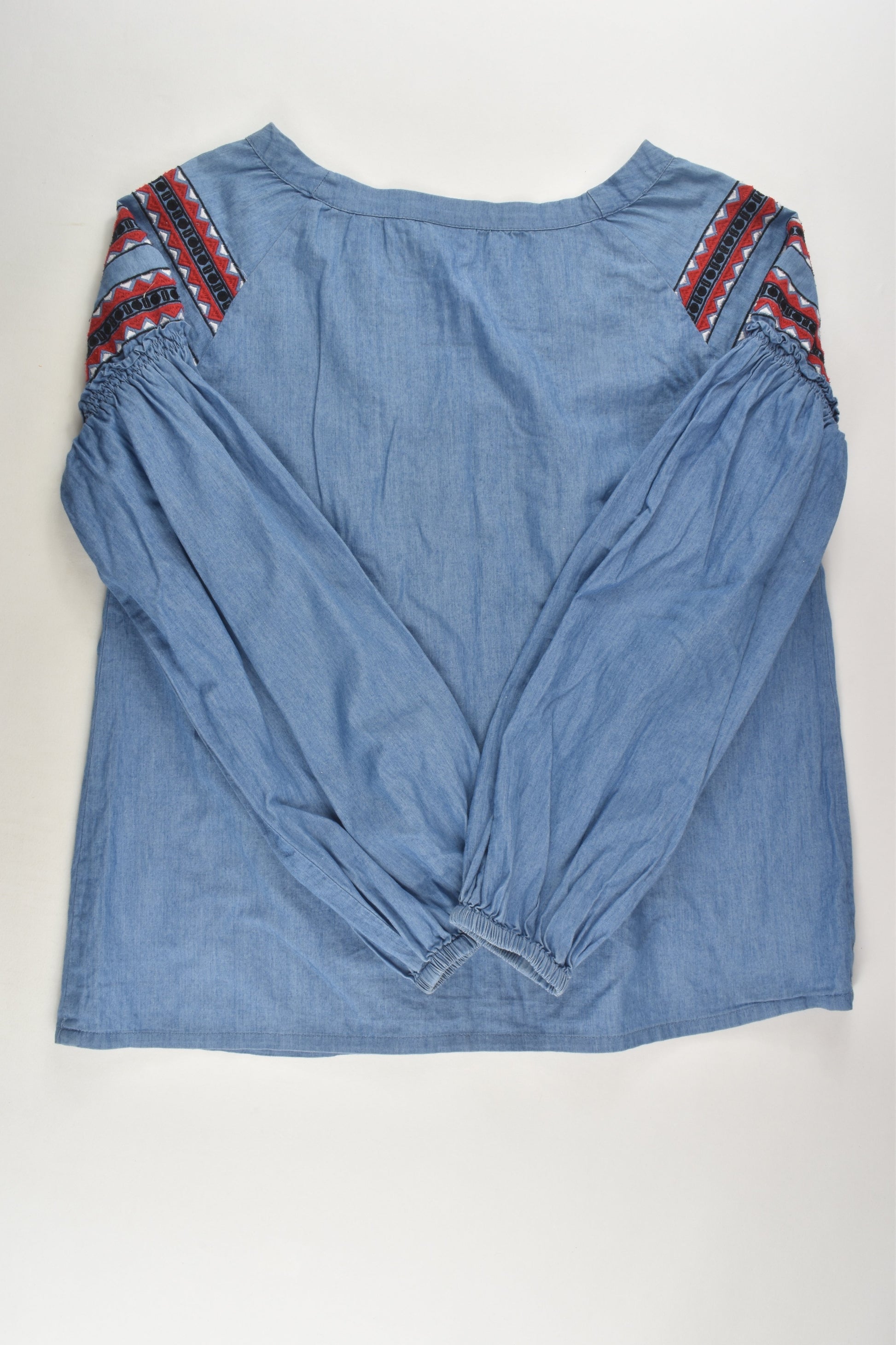 Seed Heritage (Seed Teen) Size 12 Denim Blouse