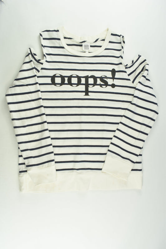 Seed Heritage (Seed Teen) Size 14 ' Oops!' Sweater