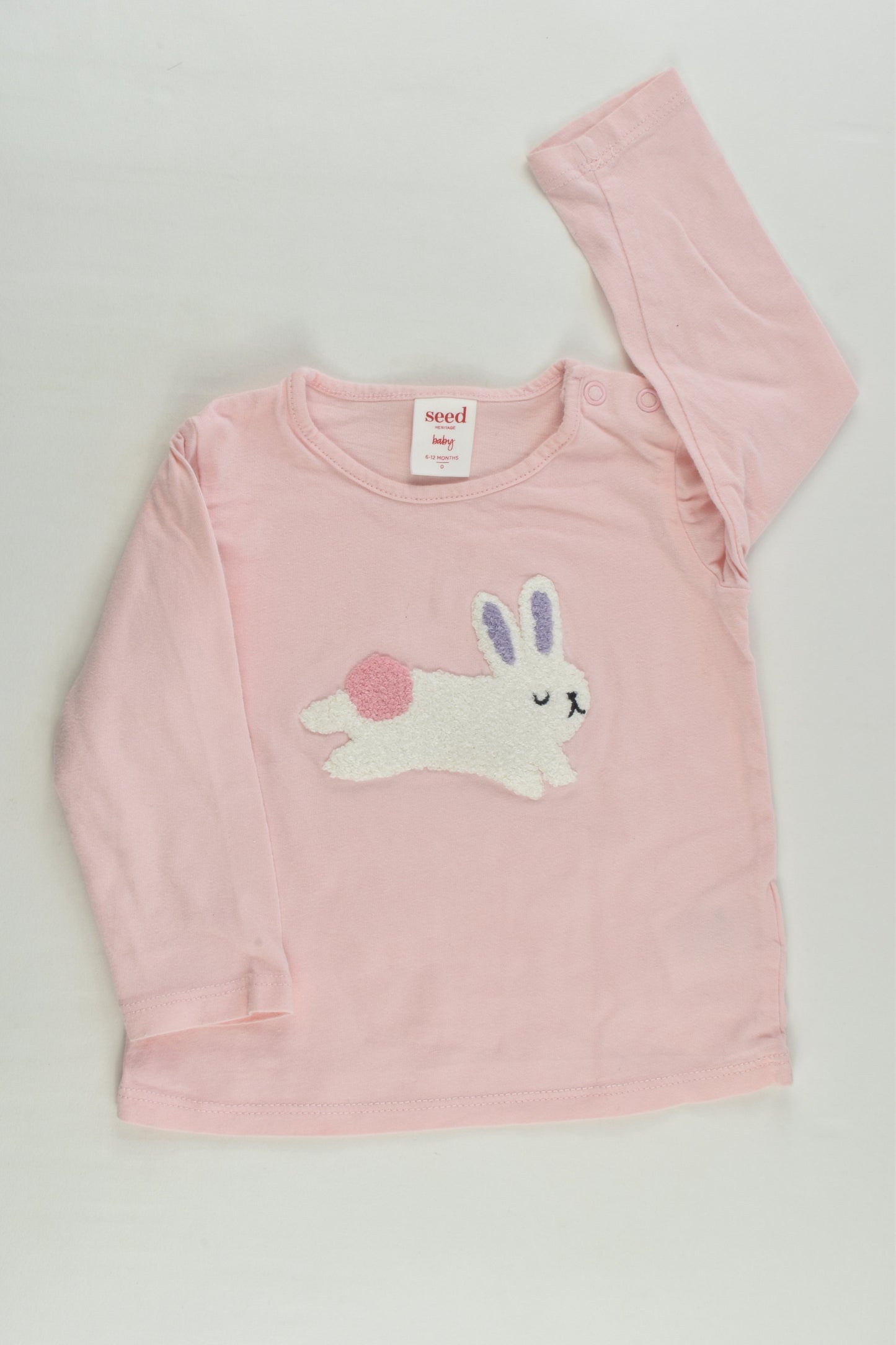 Seed Heritage Size 0 (0-12 months) Rabbit Top