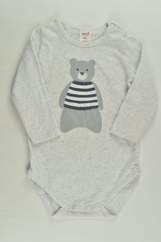 Seed Heritage Size 0 Bear Bodysuit