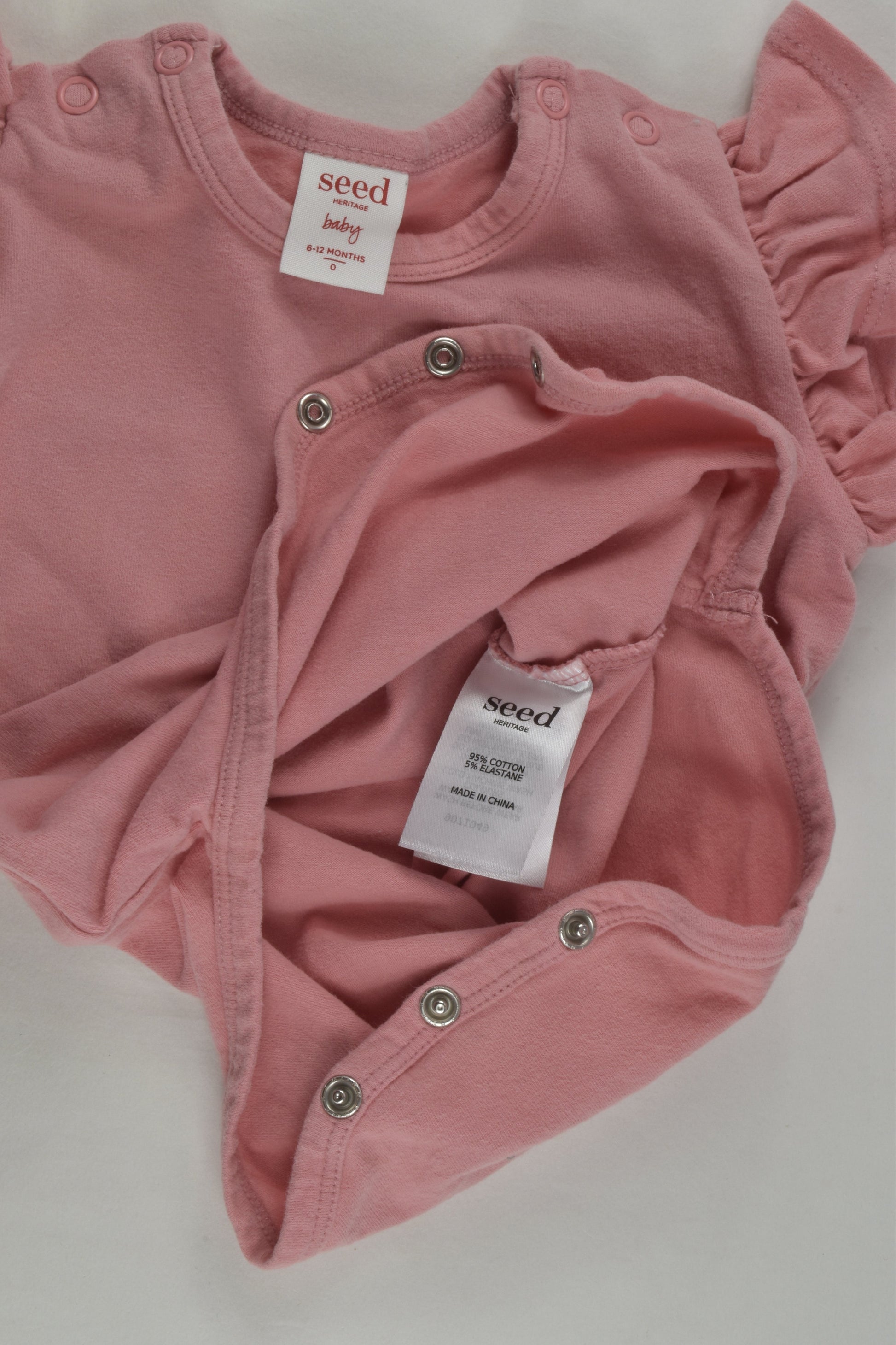 Seed Heritage Size 0 Ruffle Bodysuit