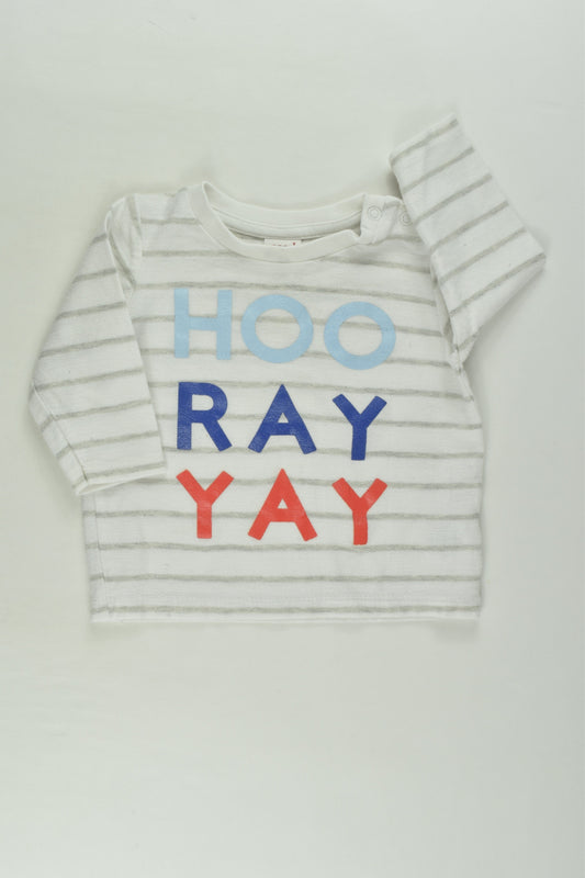 Seed Heritage Size 00 'Hoo Ray Yay' Top