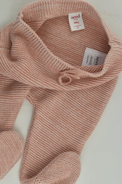 Seed Heritage Size 00 Knit Footed Pants