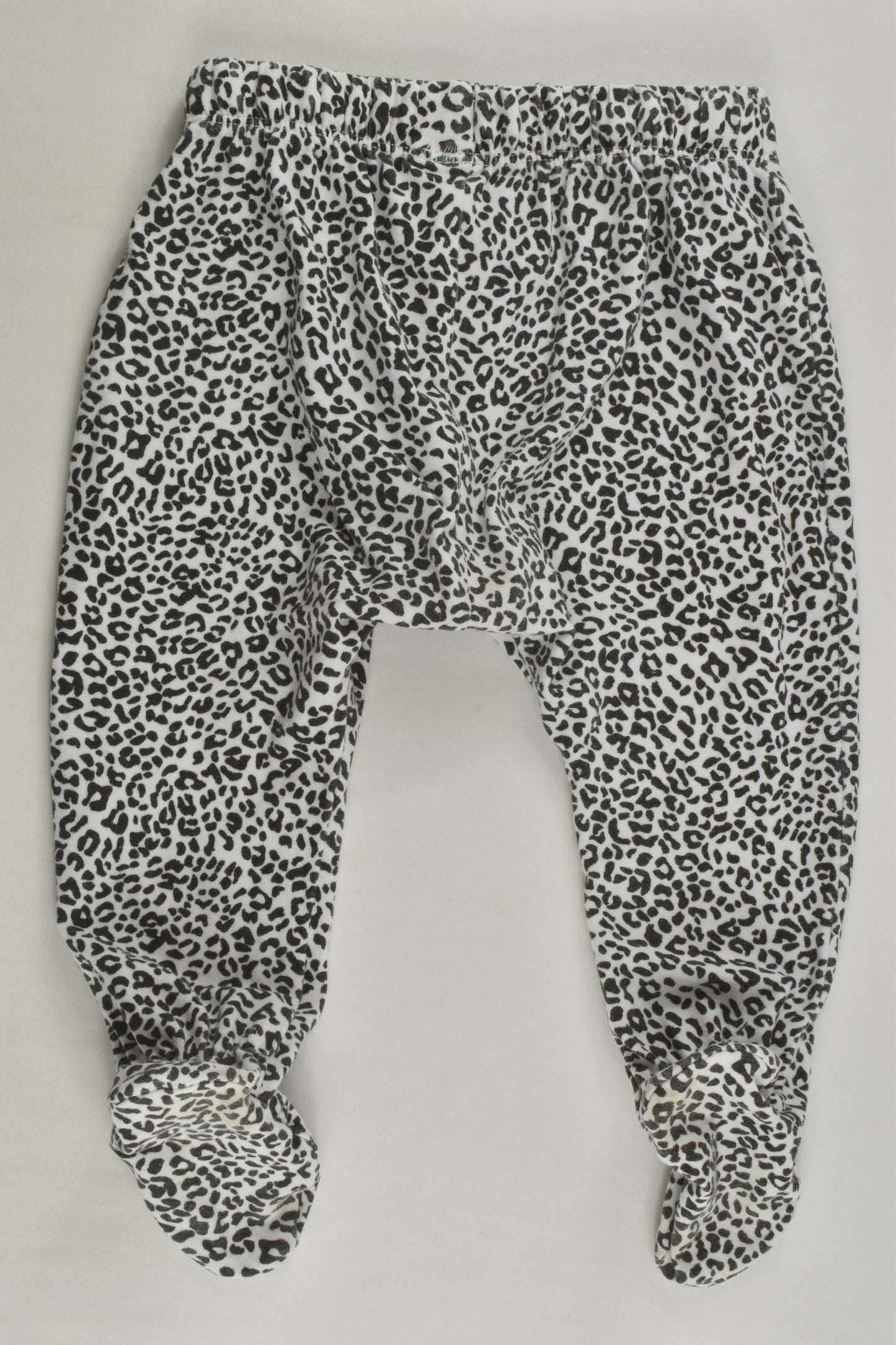 Seed Heritage Size 00 Leopard Print Footed Pants