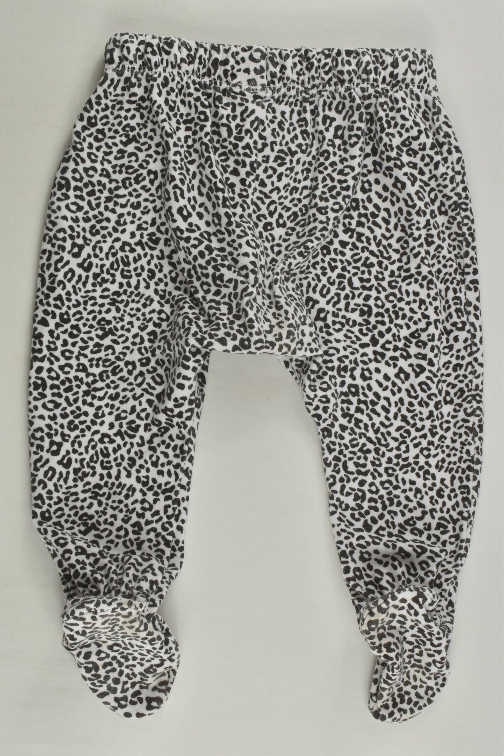 Seed Heritage Size 00 Leopard Print Footed Pants