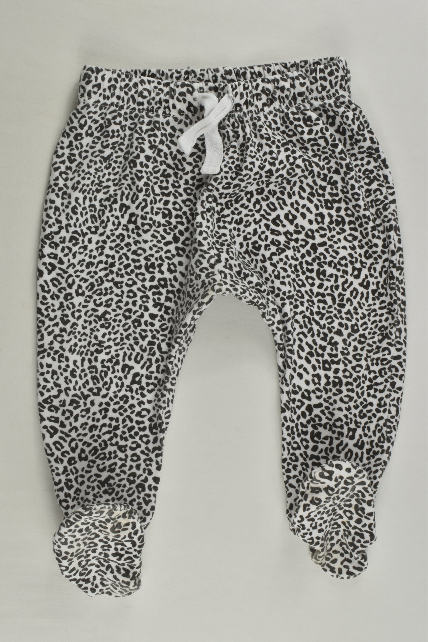 Seed Heritage Size 00 Leopard Print Footed Pants