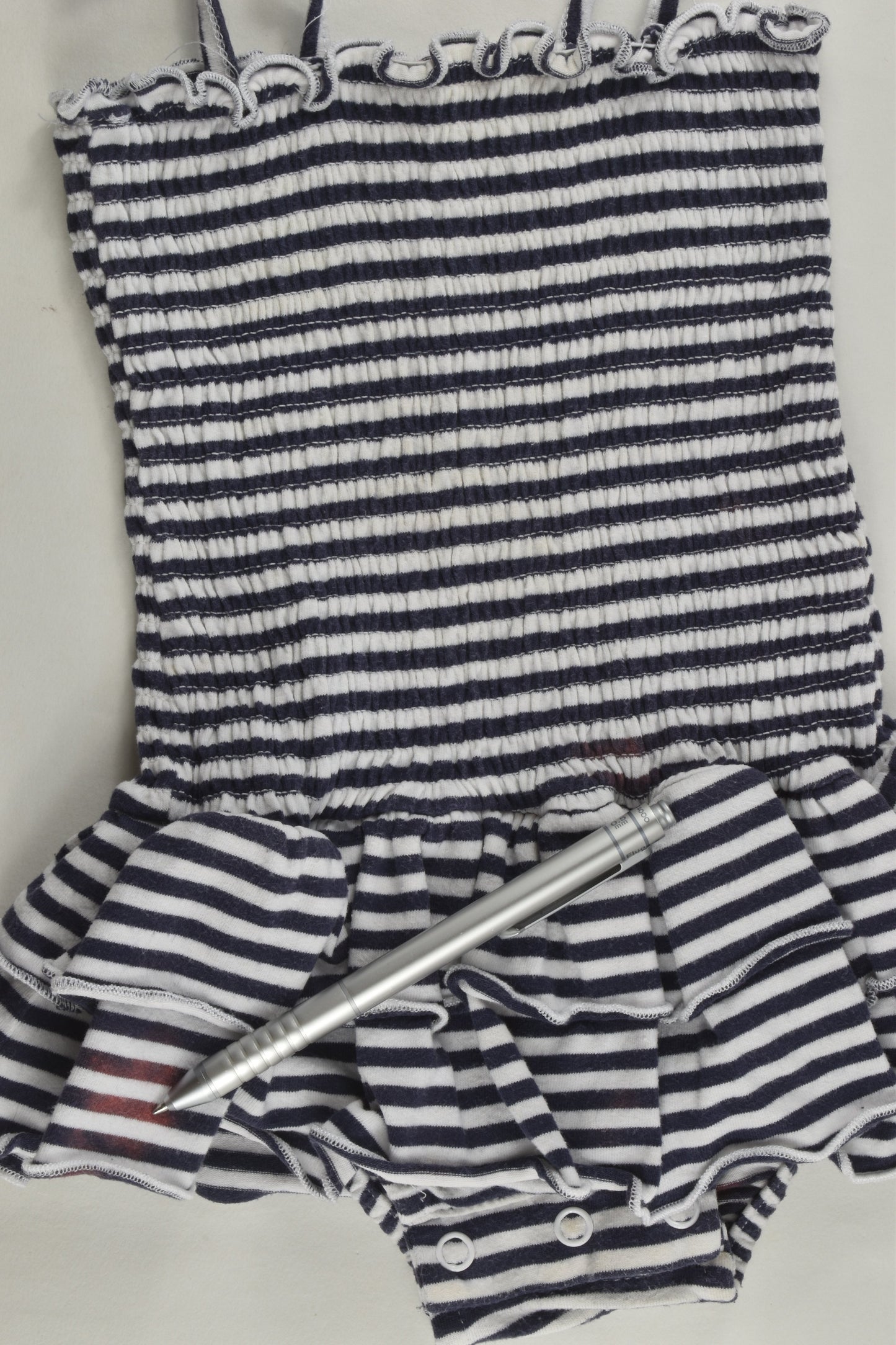 Seed Heritage Size 00 Striped Summer Romper