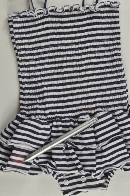 Seed Heritage Size 00 Striped Summer Romper