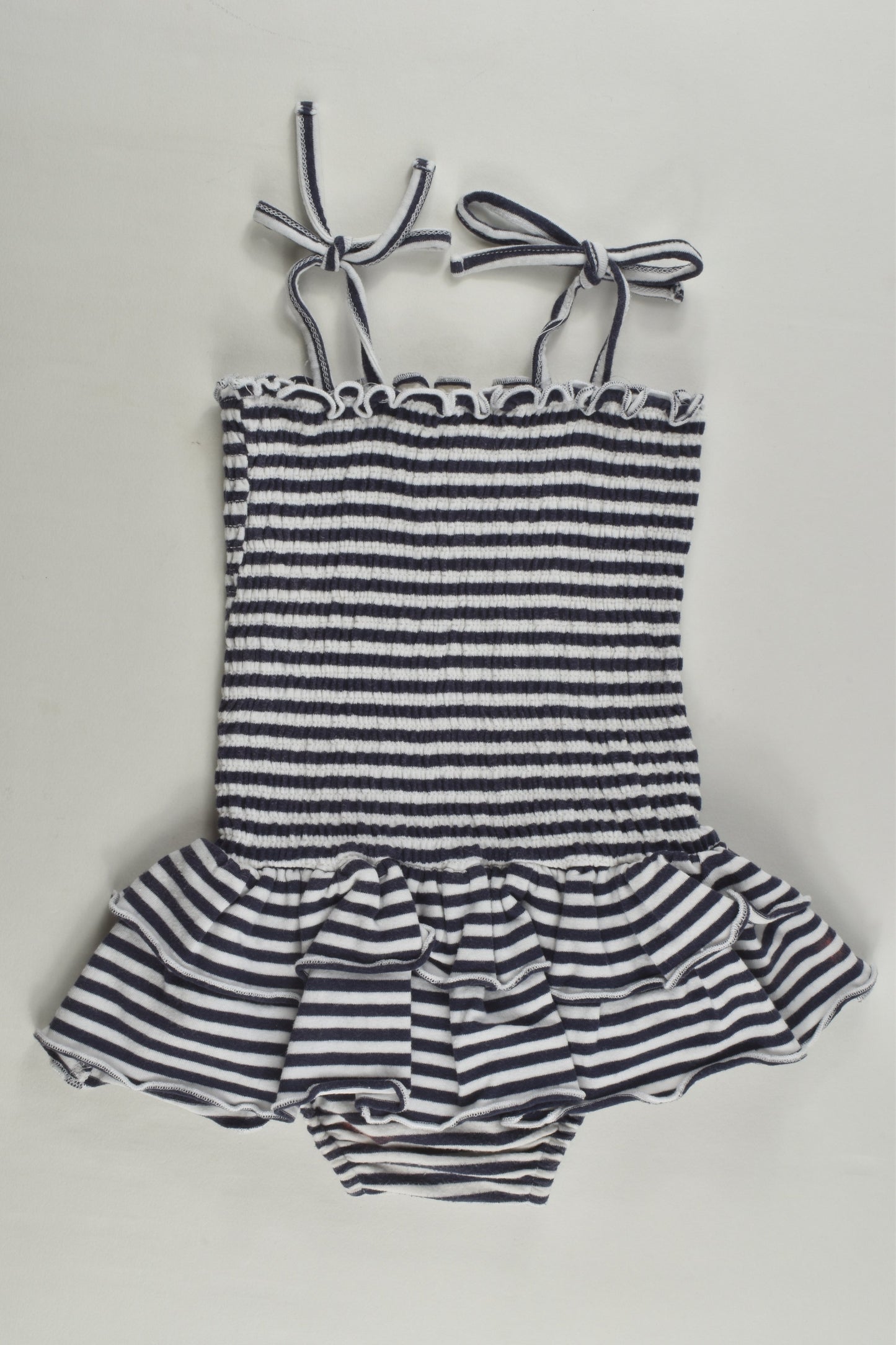 Seed Heritage Size 00 Striped Summer Romper
