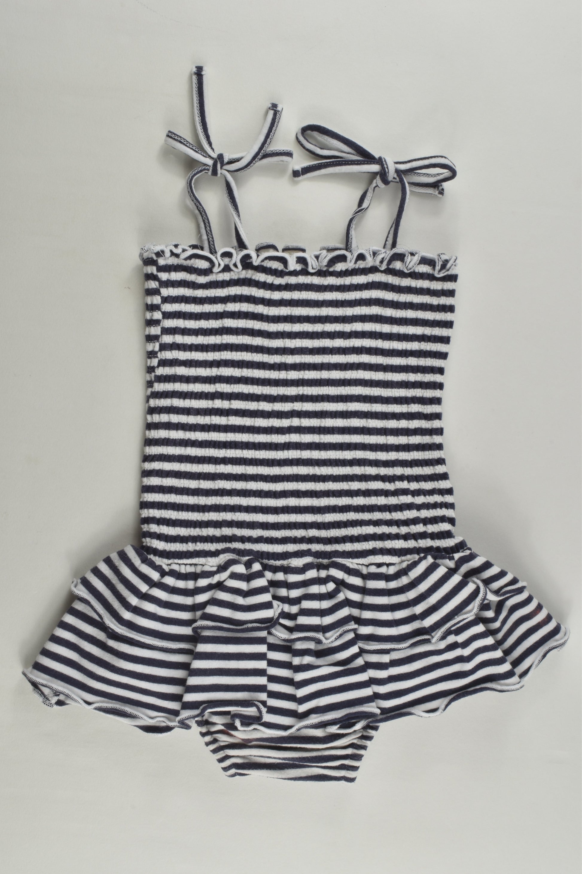 Seed Heritage Size 00 Striped Summer Romper