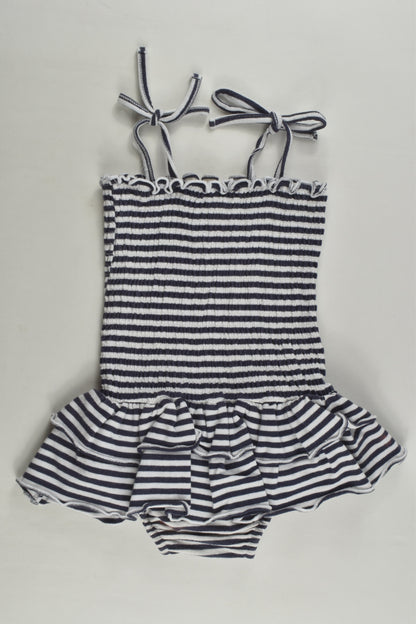 Seed Heritage Size 00 Striped Summer Romper
