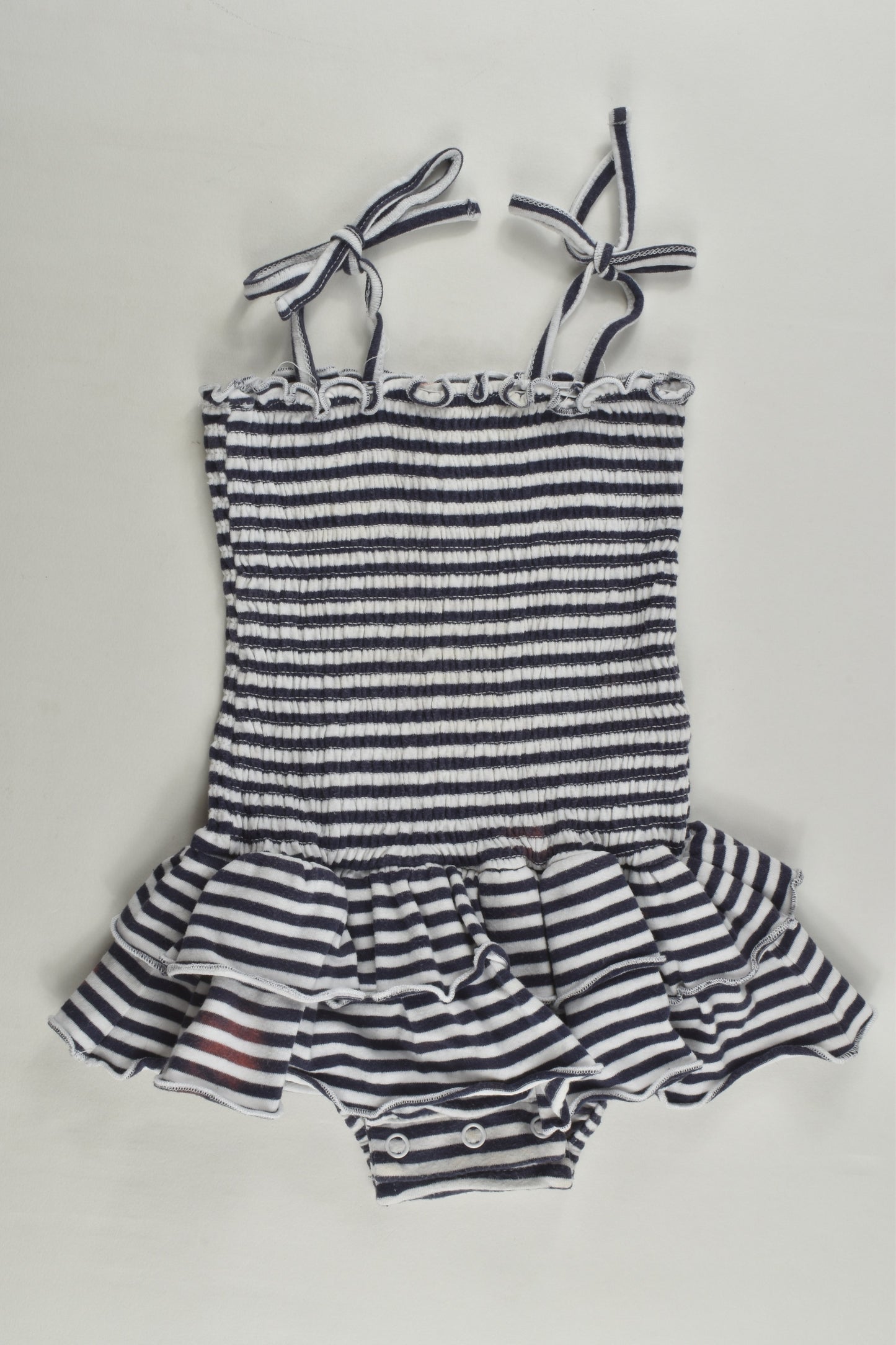 Seed Heritage Size 00 Striped Summer Romper