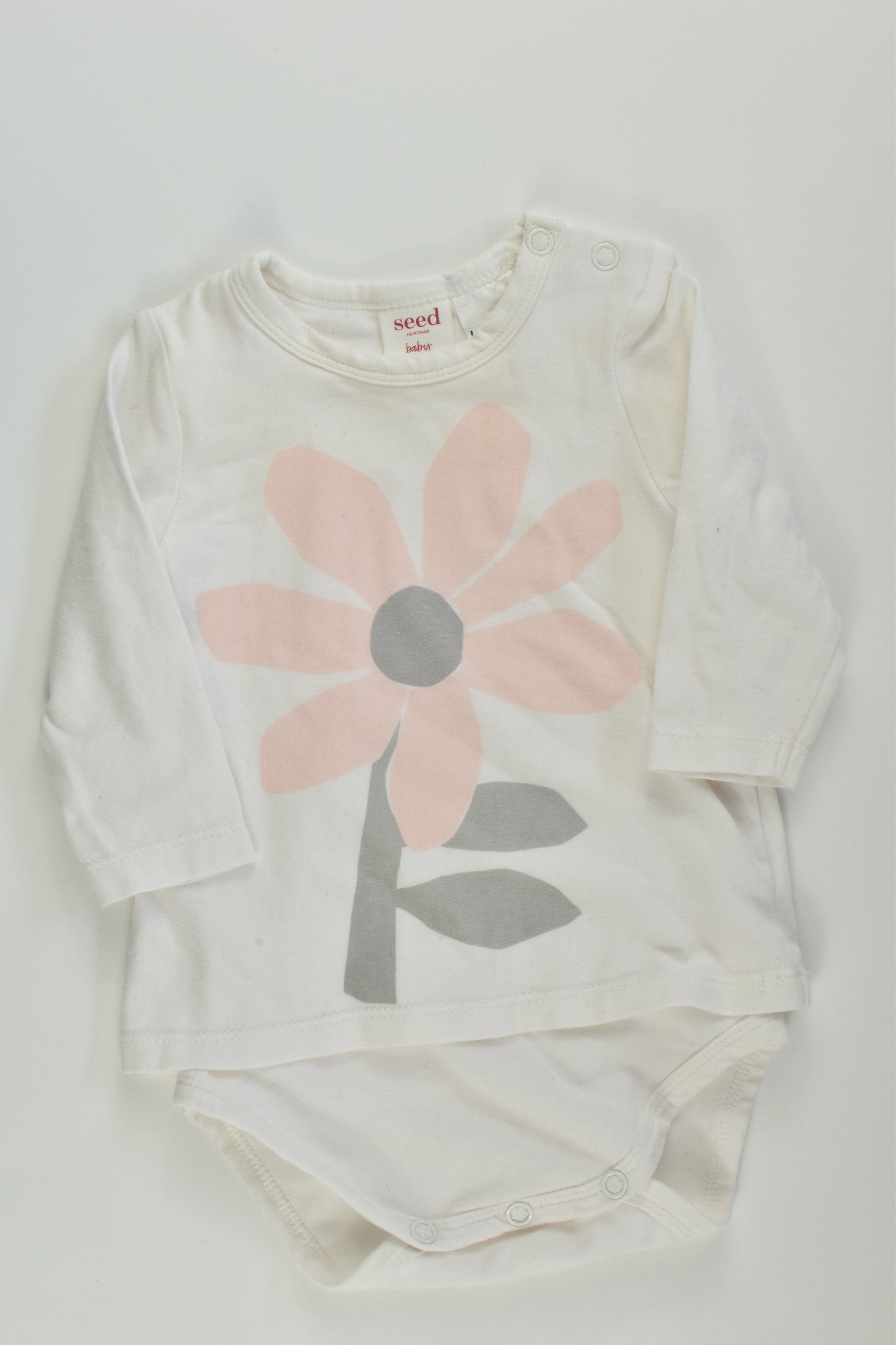 Seed Heritage Size 000 Flower Bodysuit