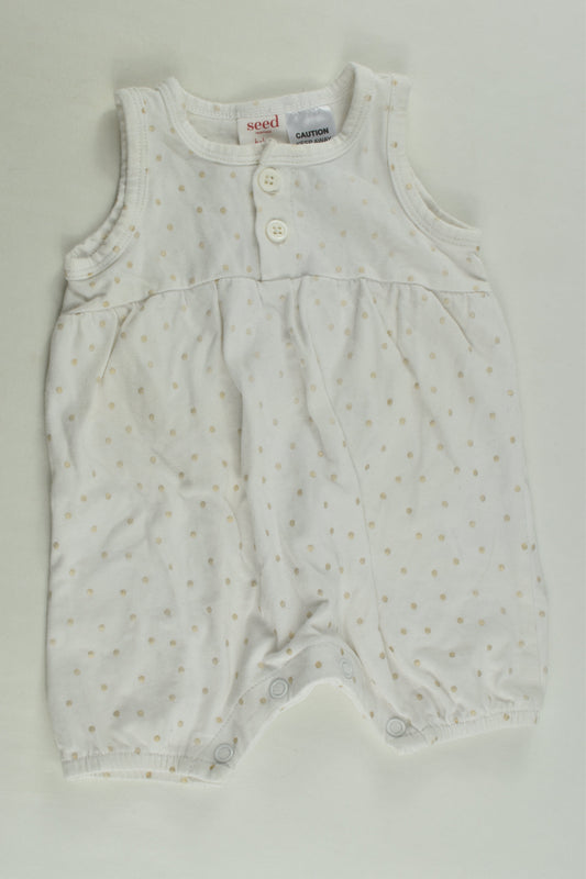Seed Heritage Size 000 Short Romper