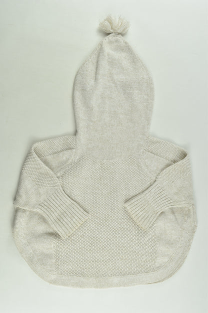 Seed Heritage Size 1-2 Poncho Jumper