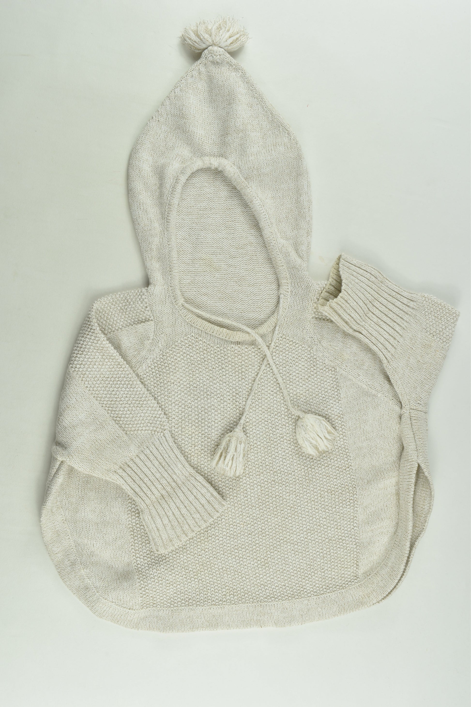 Seed Heritage Size 1-2 Poncho Jumper