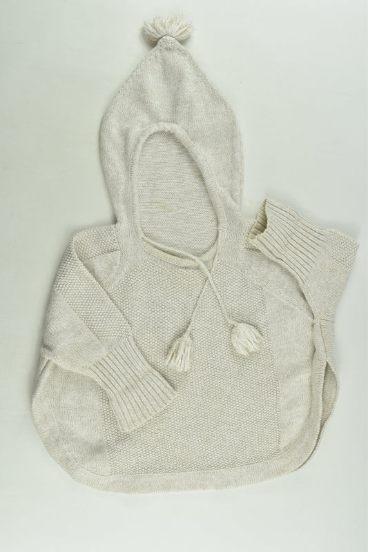 Seed Heritage Size 1-2 Poncho Jumper