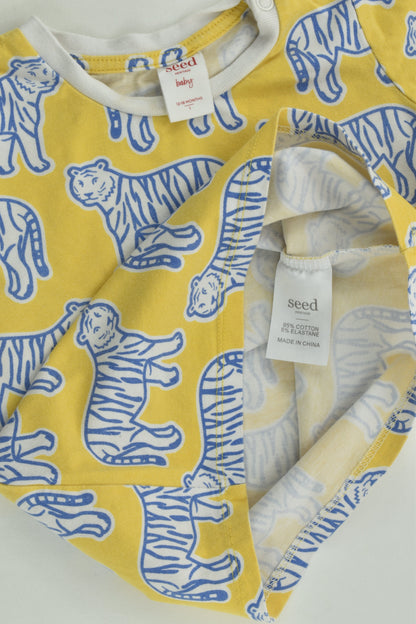 Seed Heritage Size 1 Tiger T-shirt