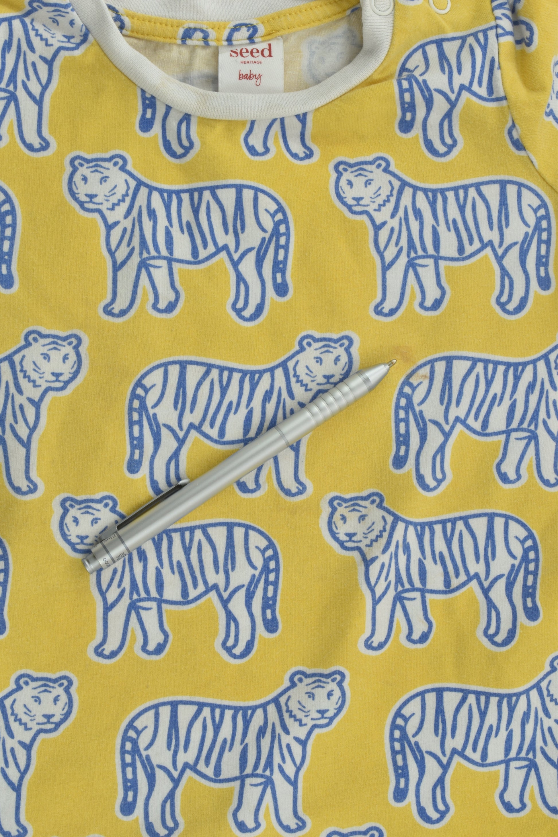 Seed Heritage Size 1 Tiger T-shirt