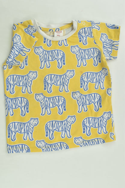 Seed Heritage Size 1 Tiger T-shirt