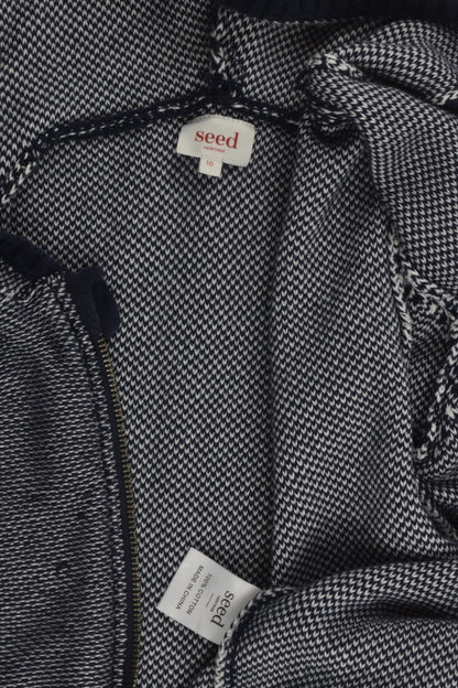 Seed Heritage Size 10 Knit Zip Jumper