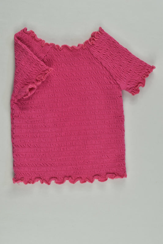Seed Heritage Size 2 Pink Ribbed T-shirt