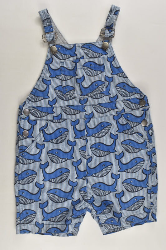 Seed Heritage Size 2 Whale Short Overalls