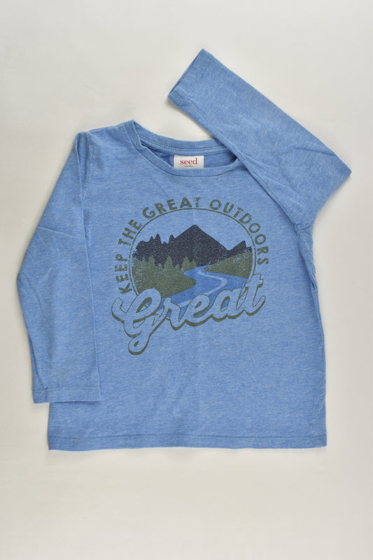 Seed Heritage Size 3 'Keep The Great Outdoors Great' Top