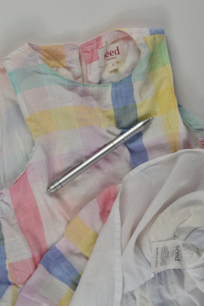 Seed Heritage Size 3 Pom Pom Dress