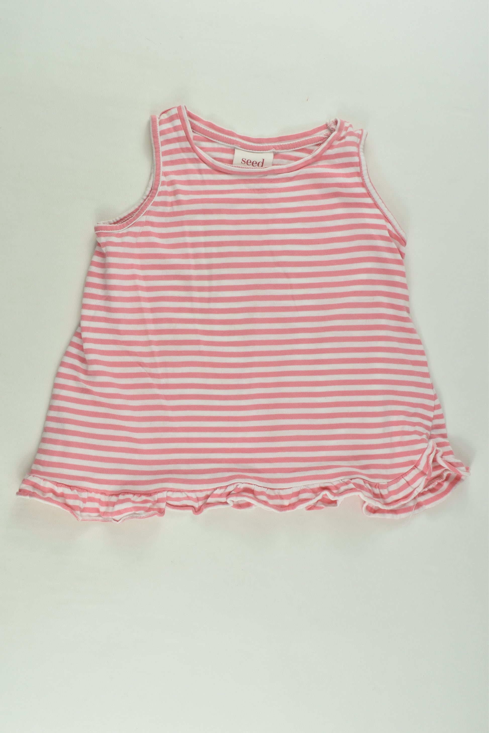 Seed Heritage Size 3 Striped Sleeveless T-shirt