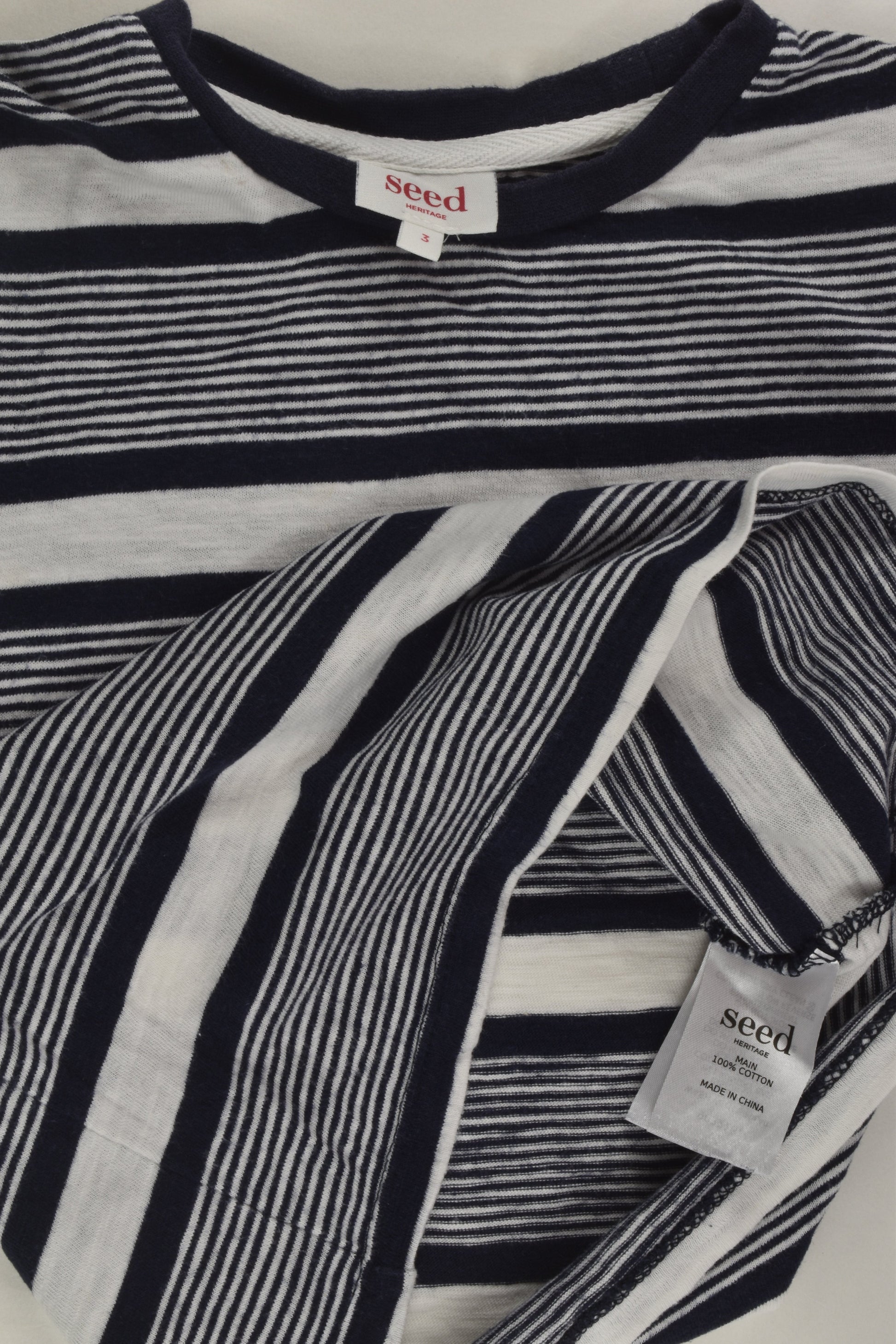 Seed Heritage Size 3 Striped T-shirt