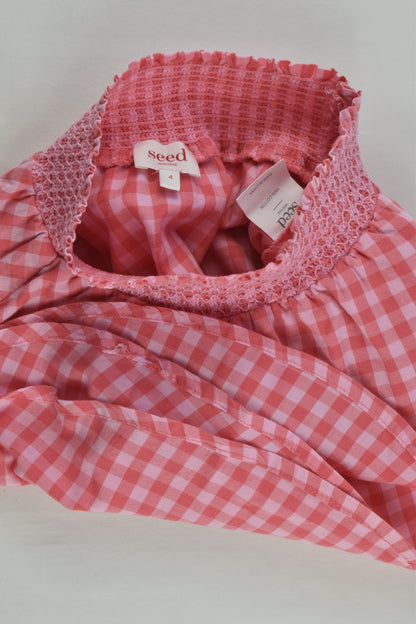 Seed Heritage Size 4-5 Checked Outfit