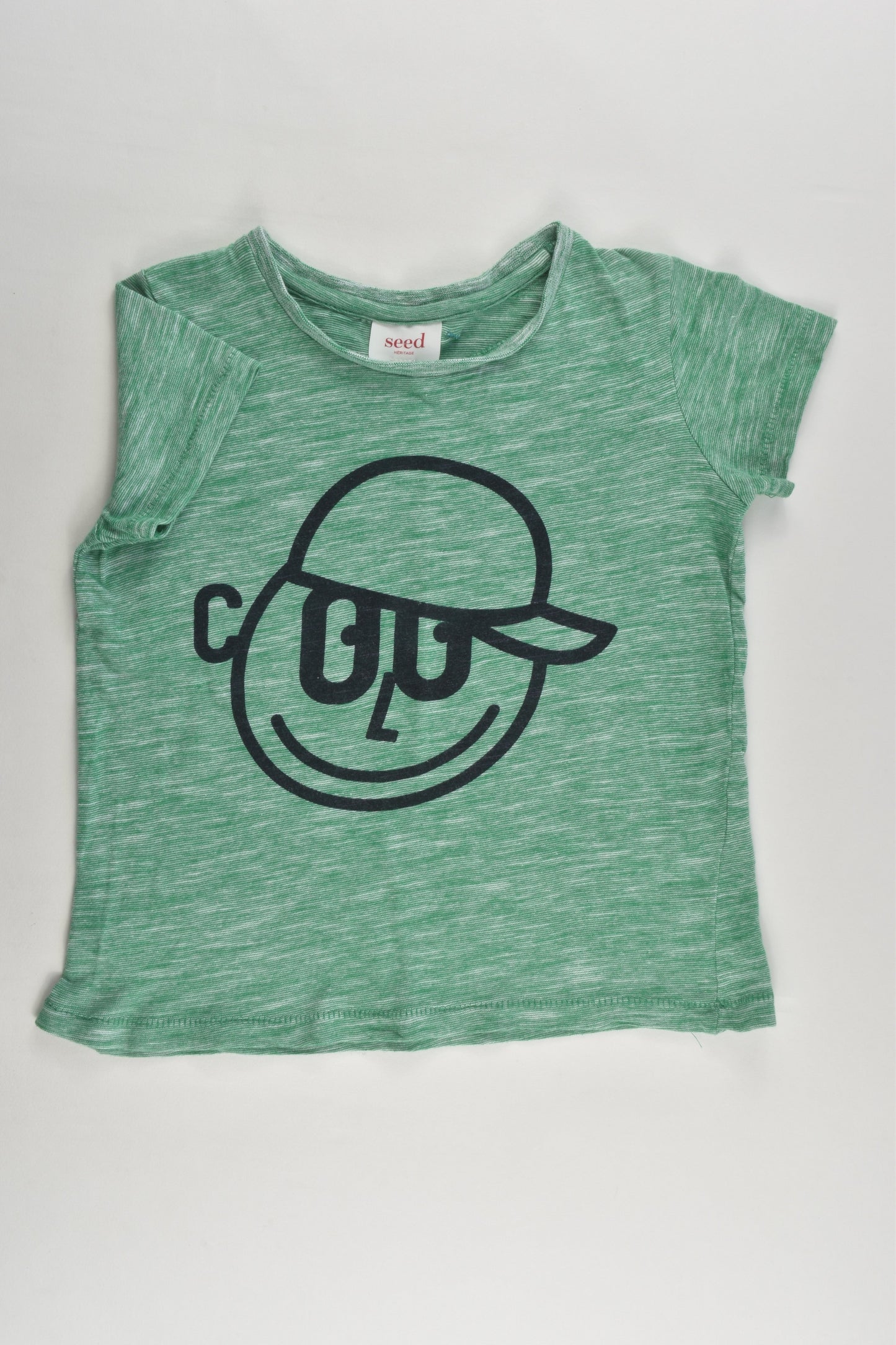 Seed Heritage Size 4 Child with Cap T-shirt