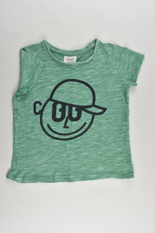 Seed Heritage Size 4 Child with Cap T-shirt