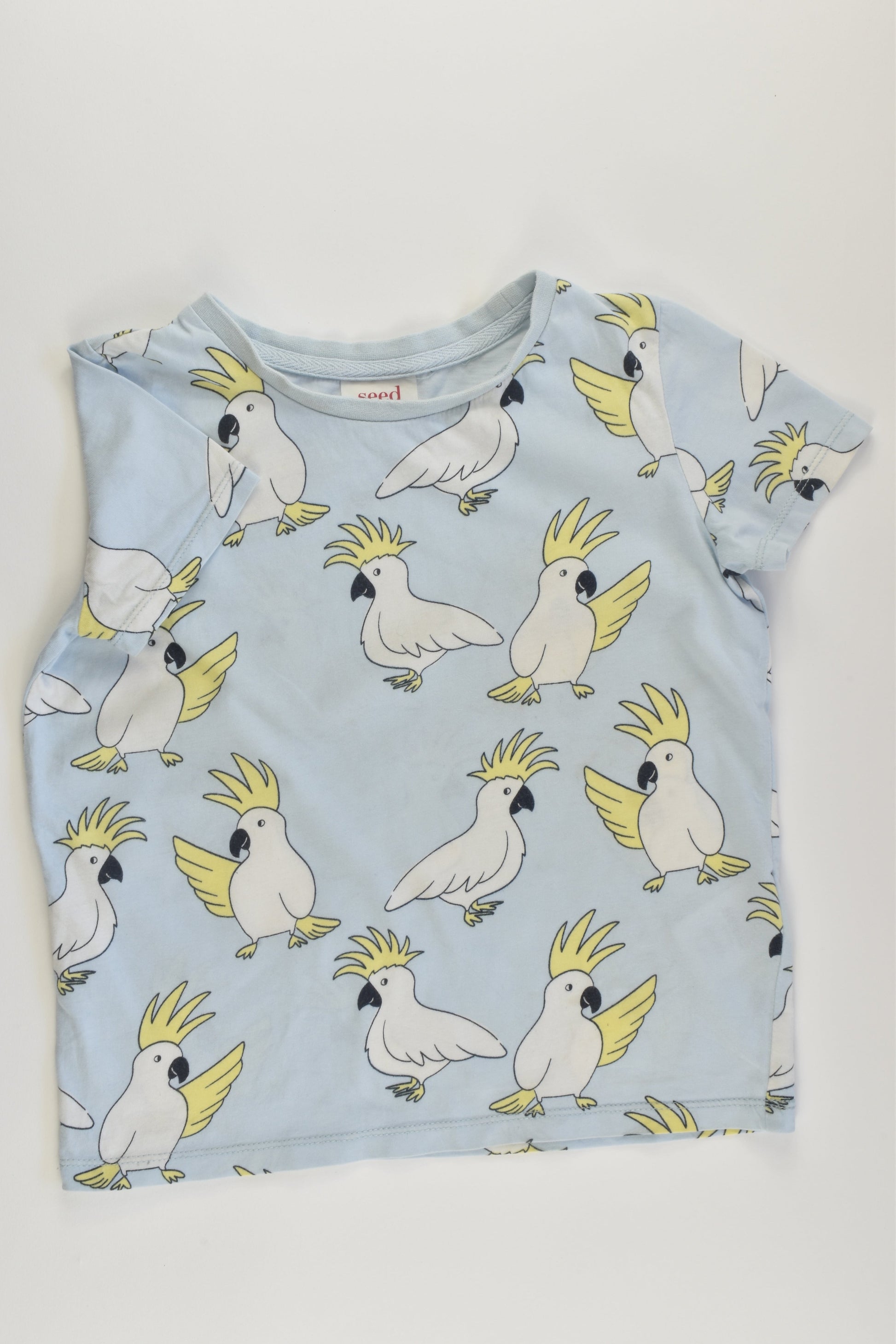 Seed Heritage Size 4 Cockatoo T-shirt