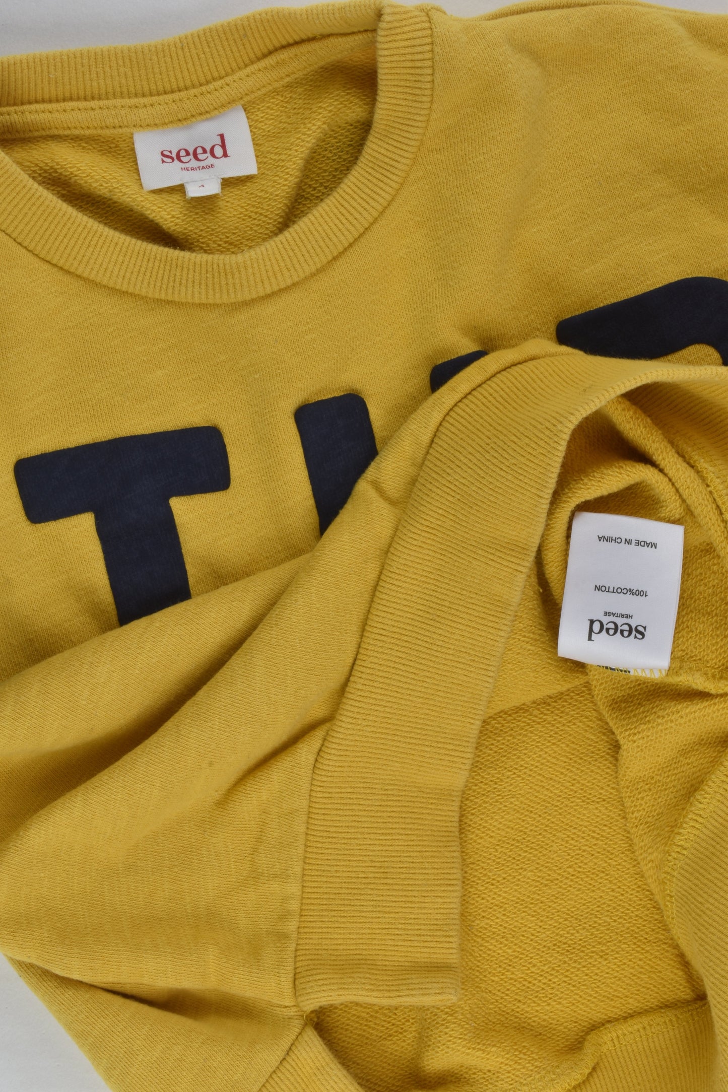 Seed Heritage Size 4 'Future - Past' Sweater