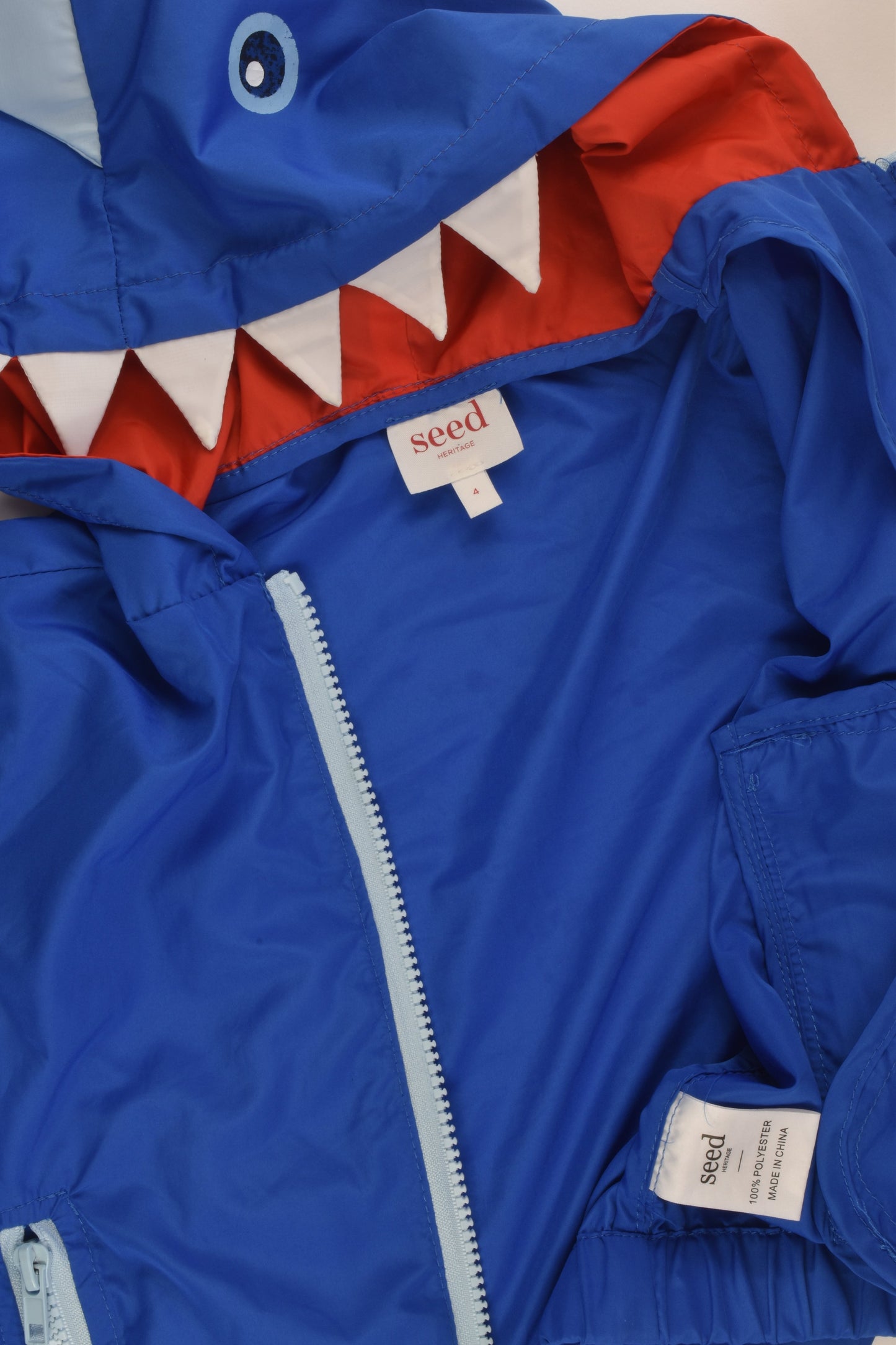 Seed Heritage Size 4 Shark Jacket