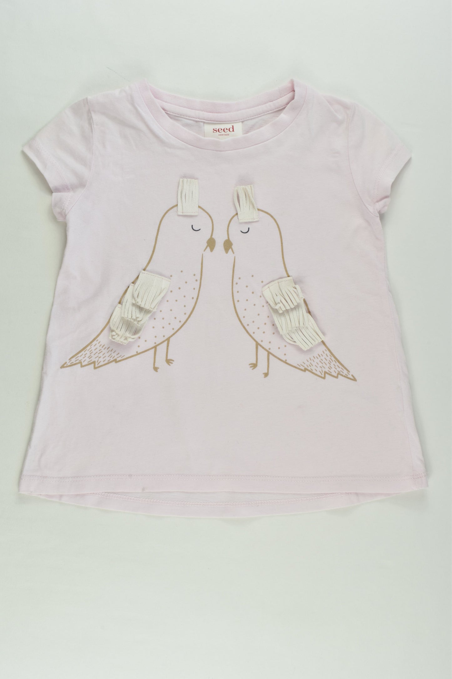 Seed Heritage Size 4 Two Birds T-shirt